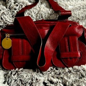 Beautiful Chloe rich red/ maroon.